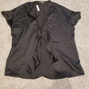Black Silk Victoria Secret Robe